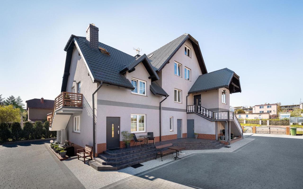 Ferienwohnung Dom Latarnika Jarosławiec Exterior foto